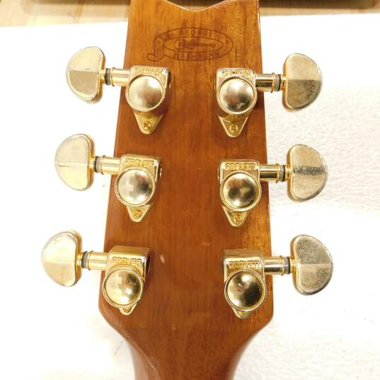George Washburn Brand D-100M Model Wooden 6-String Acoustic Guitar w/ Gig Bag image number 3