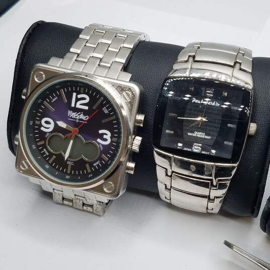 Men's Paul Jardin Kenneth Cole, Armitron, Plus Brands Stainless Steel Watch image number 4