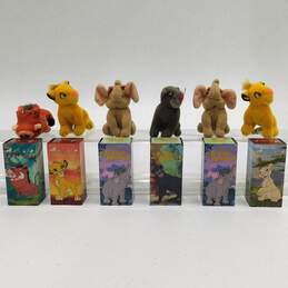 Disney Tiny Tins Lion King & The Jungle Book 2 Plush Lot of 6