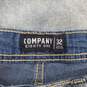 Company Eighty One Women Blue Denim Shorts SZ 32 image number 3