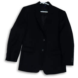 Louis Vuitton Super 120's Wool 2 Pc Suit Black White Stripe