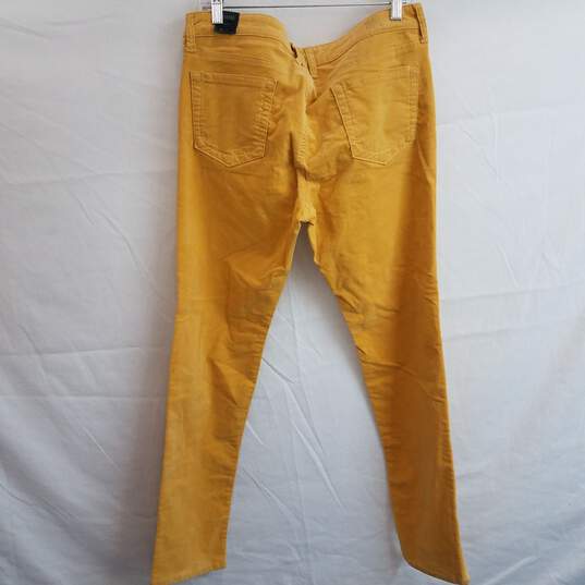 Kut from the Kloth mustard corduroy skinny jeans 14 image number 3