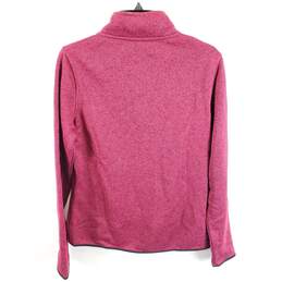 Eddie Bauer Women Pink Fleece Sweater L NWT alternative image