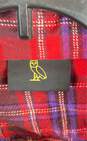 OVO Men Red Plaid Button Up Shirt XL image number 3