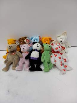 10 Ty Beanie Babies Mixed Lot