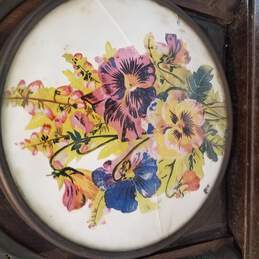 Antique 1900s 8 Day Mantle Clock For Parts/Repair alternative image