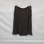 AK Anne Klein Concorde Black Silk Lined Skirt WM Size 10 NWT image number 2