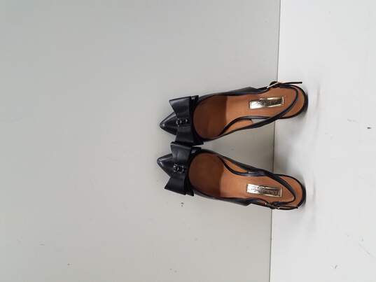 Halogen Shoes | Halogen Slingback Heels | Color: Black | Size: 4.5 image number 6