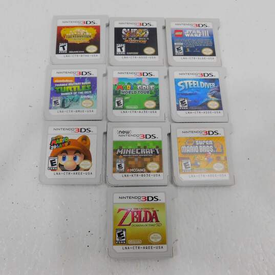 10ct Nintendo 3DS Game Lot Mario Golf image number 1