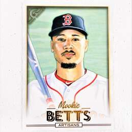 2018 Mookie Betts Topps Gallery Oversized Box Toppers Boston Red Sox