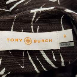 Tory Burch Women Brown Print Sheath Dress Sz 0