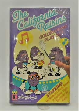 Vintage 1987 California Raisins Colorforms Playset