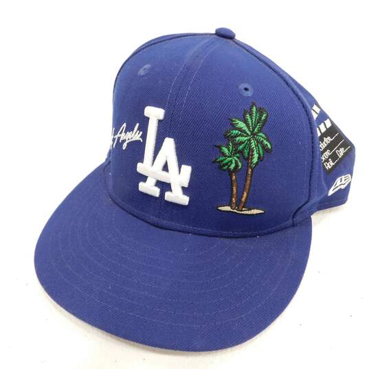 Los Angeles Dodgers New Era 59Fifty City of Angels Fitted Hat 7 5/8 image number 1