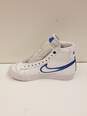 Nike Blazer Mid 77 DD9685-100 White Blue Airbrush Sneakers Women's Size 5 image number 2