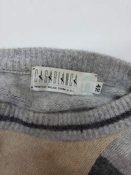 Casablanca Long Sleeve Pullover Crewneck Sweater Size 42 alternative image