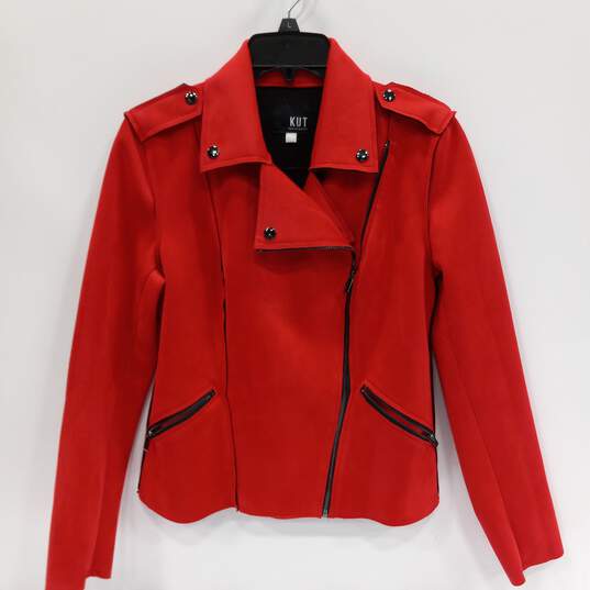 Women's Red Kut From the Kloth Red Jacket Size SP image number 1