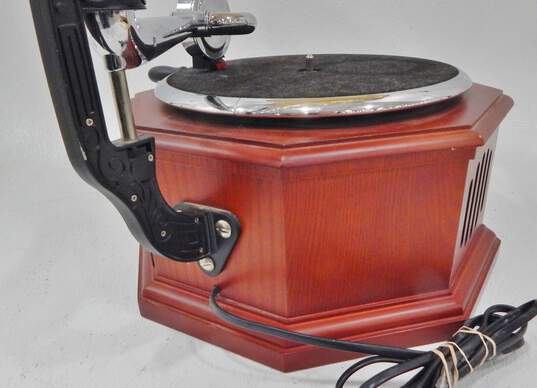 RCA Brand Newport Model Turntable/CD Player/AM-FM Radio System w/ Horn (Parts and Repair) image number 5
