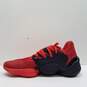 Adidas Harden Vol. 4 Power Red Men Athletic Sneakers US 12 image number 2