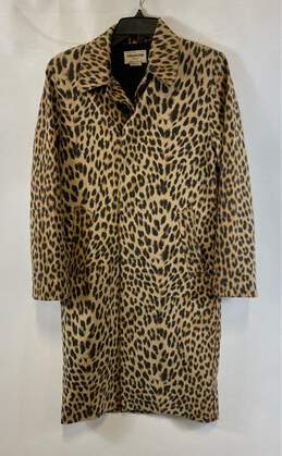 Zadig & Voltaire Leopard Print Coat - Size XS