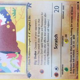 Pokemon TCG 1st Edition Diglett Vintage Non Holo Card alternative image