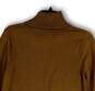 NWT Womens Brown Knitted Long Sleeve Turtleneck Pullover Sweater Size Large image number 4