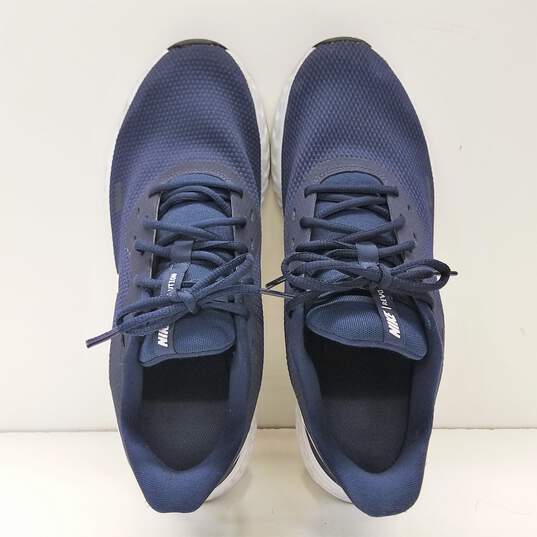 Nike Revolution 5 Midnight Navy Athletic Shoes Men's Size 12 image number 6