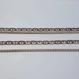 N2D GM Sterling Silver Serpentine Mariner Chain 20" Necklace Bundle 2pcs 19.7g alternative image