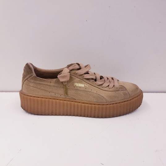 Puma x Fenty by Rhianna Suede Creepers Sneakers Oatmeal 8 image number 2