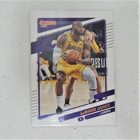 5 LeBron James Basketball Cards Lakers Cavs image number 8