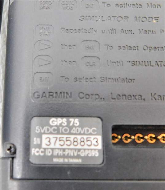 Buy the Vintage Garmin GPS 75 Personal Navigator Marine Global Navigation GoodwillFinds