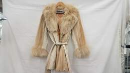 Godchaux's Fox Fur & Leather Jacket