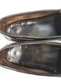 Cole Haan Black Leather Weejuns Tassel Kiltie Pinch Toe Slip On Loafers Shoes Men's Size 9.5 D image number 8