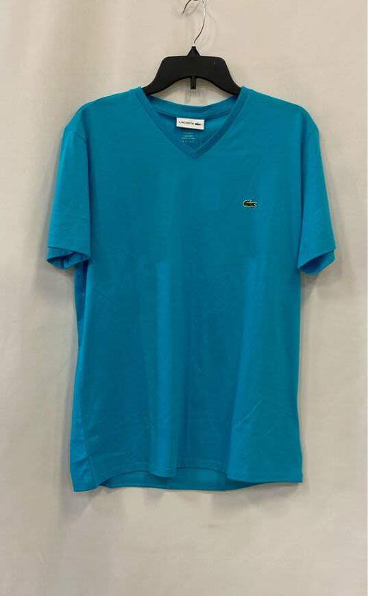 Lacoste Men's Blue T-Shirt- L NWT image number 1