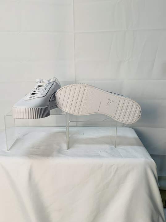 Women's All White Puma Soft Foam Sneakers Sz: 10 image number 1
