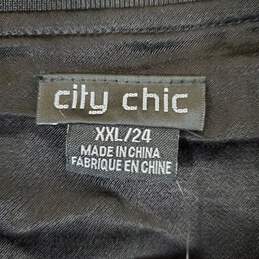 CityChic Women Black Jacket Sz 2XL NWT alternative image