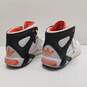 Adidas Roundhouse Mid White Orange Men's Athletic Shoes Size 12 image number 4
