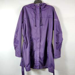 Columbia Women Purple Rain Coat 3X