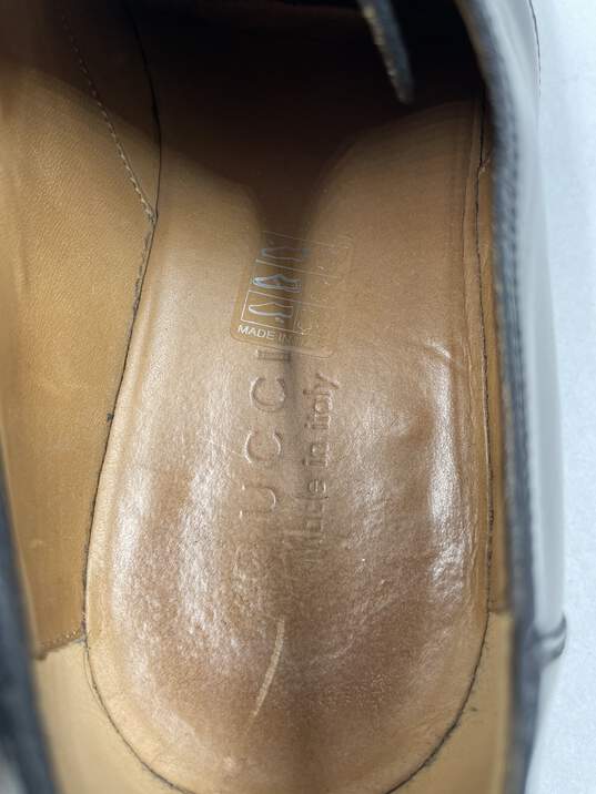 Authentic Gucci Black Derby's M 8.5 image number 8
