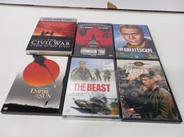 Bundle of 6 Assorted Classic War DVD Movies