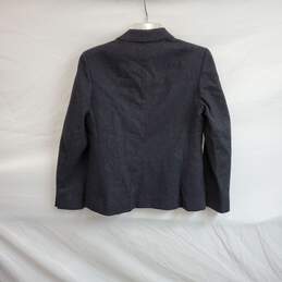 Pendleton Vintage Gray Wool Blazer Jacket WM Size 10 alternative image