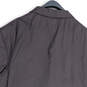 NWT Mens Gray Long Sleeve Notch Lapel Pockets Two Button Blazer Sz 56L/W52 image number 2