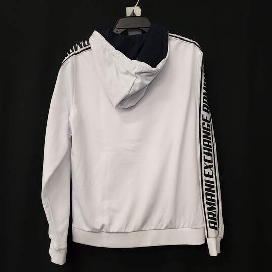 Armani Exchange Men's White Sweater SZ M image number 6