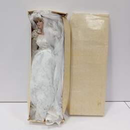 Vintage Porcelain Bride  Doll IOB