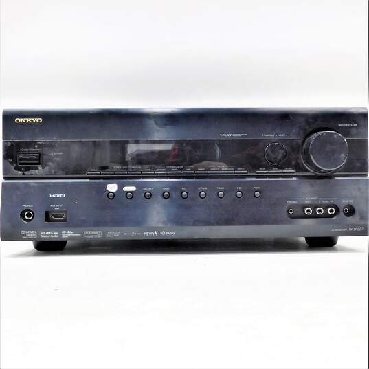 Onkyo Brand TX-SR607 Model AV Receiver w/ Attached Power Cable image number 2