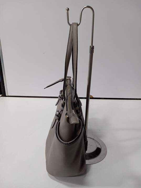 Dana Buchman Gray Tote Style Handbag image number 3