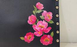 White House Black Market Studded Floral Clutch Wallet alternative image