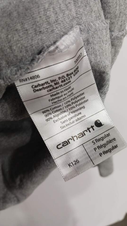 Men’s Carhartt Workwear Long Sleeve Pocket T-Shirt Sz S image number 4