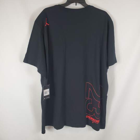 Air Jordan Men Black Casual T Shirt SZ 3XL NWT image number 2