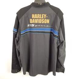 Harley Davidson Men Black Button Up Shirt 2XL NWT alternative image