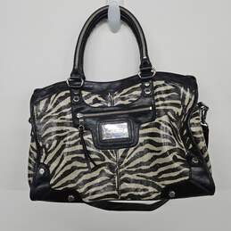 Gianni Bini Zebra Print Shoulder Bag